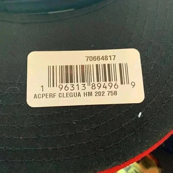 New Era Cleveland Guardians 59Fifty Fitted Cap 7 5/8 - Picture 5 of 5